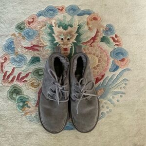 UGG Nuemel Chukka Ankle Mens Boots Charcoal Gray Sz 8